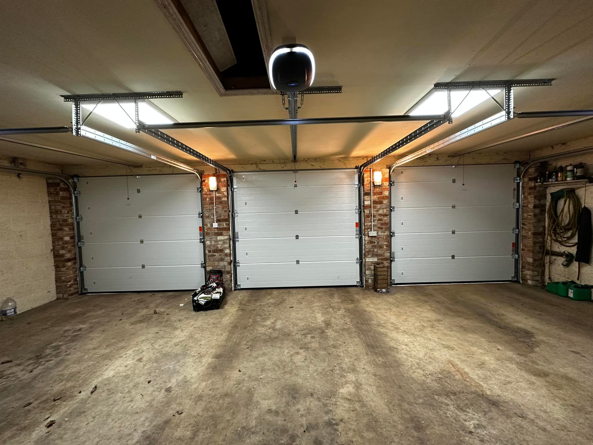 Insulated garage door