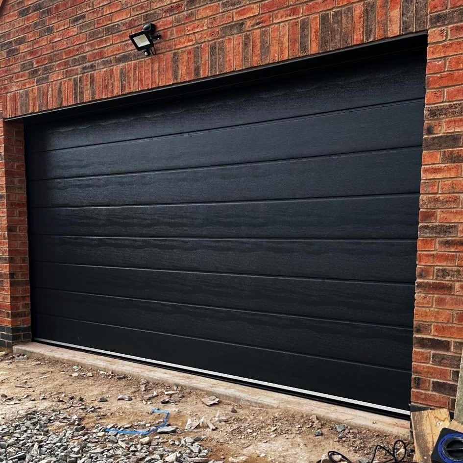 Sectional garage door